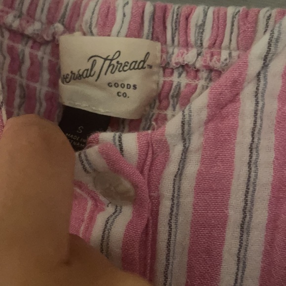 3/$30 Universal Thread Pink Stripped dress 💕 - Picture 4 of 7